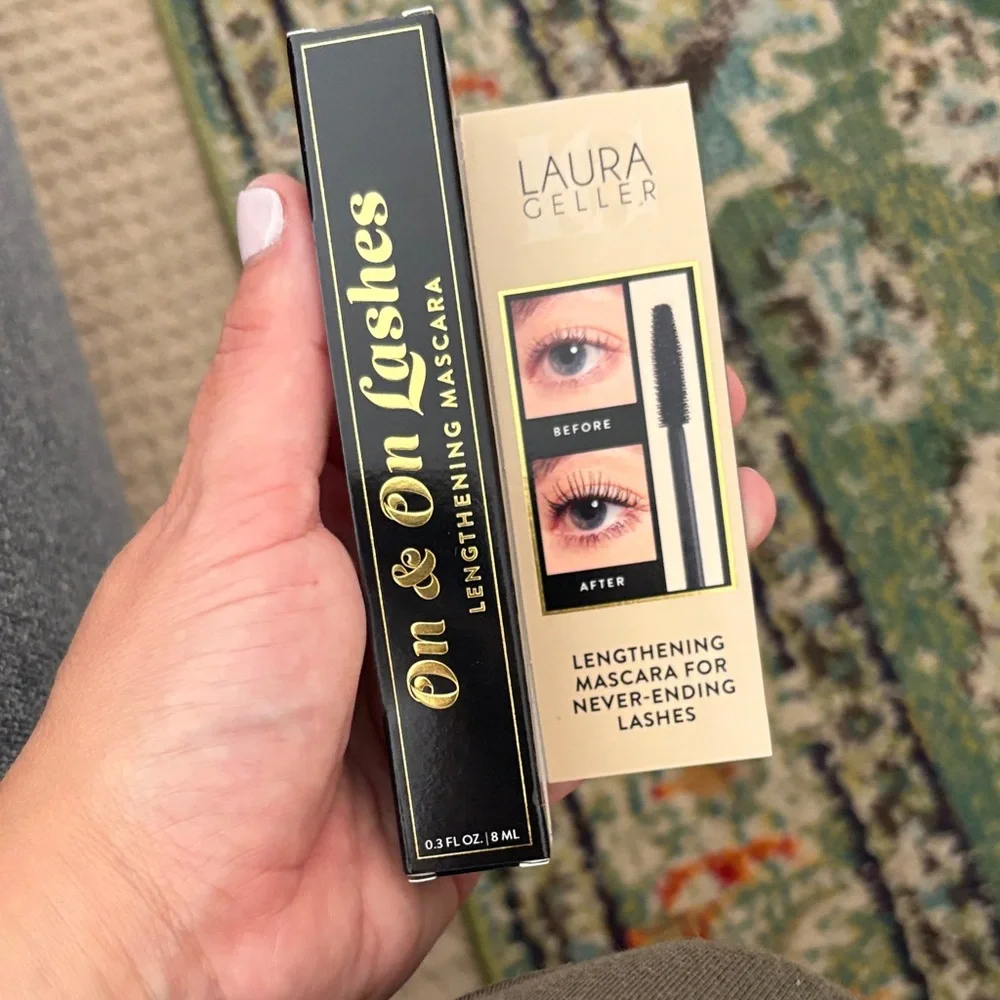 Laura Geller On & On Lashes Lengthening Mascara - Black & Gold Packaging